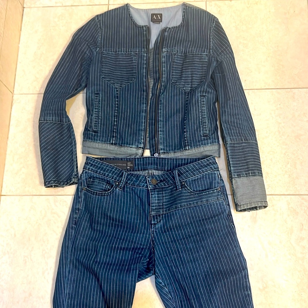 AX Armani Exchange Jeans set size:xp 28